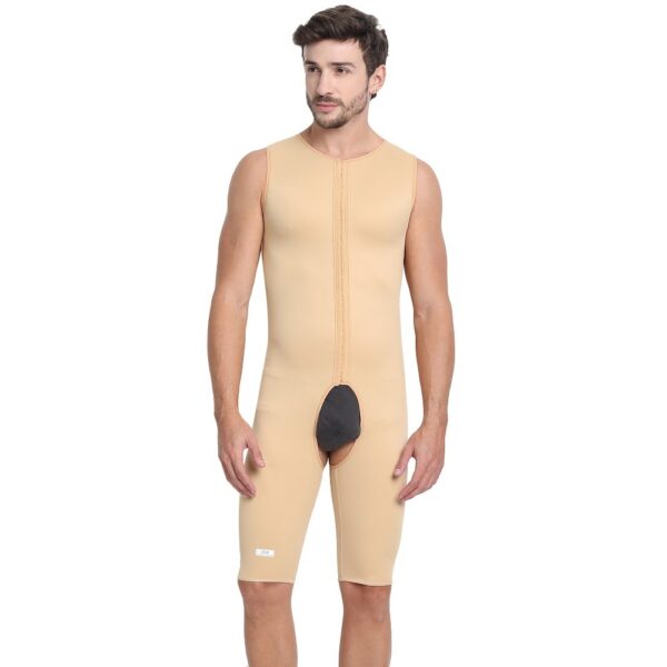 Above The Knee Sleeveless Bodysuit - Men 1