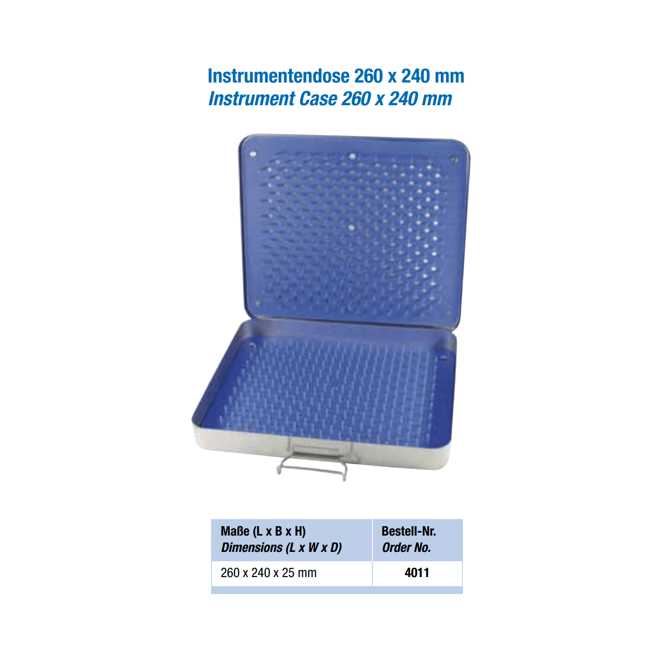 Instrument Case 260 x 240mm