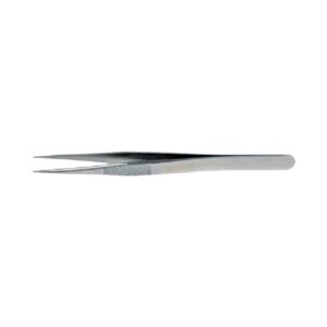 Flat Handle Forceps 12cm, 0.8mm, Straight (9mm)